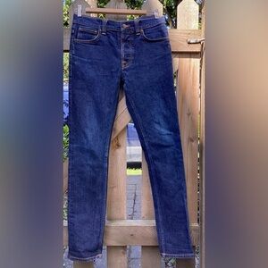 Nudie Jeans, Italian Made, Mens, Grim Tim, True Navy .  30/32